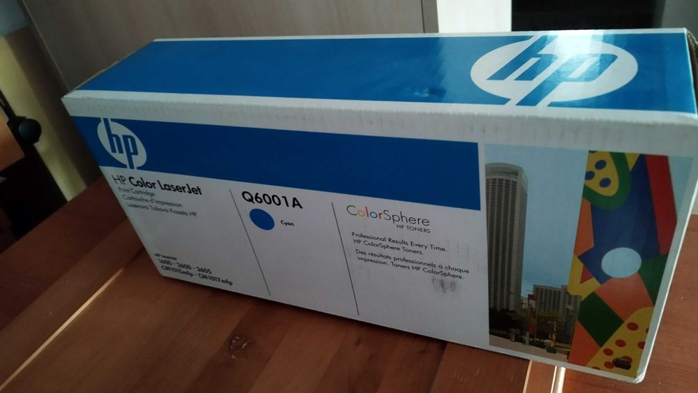 HP Color LaserJet - 124A  Q6003A и Q6001A Цветни тонер касети Нови!