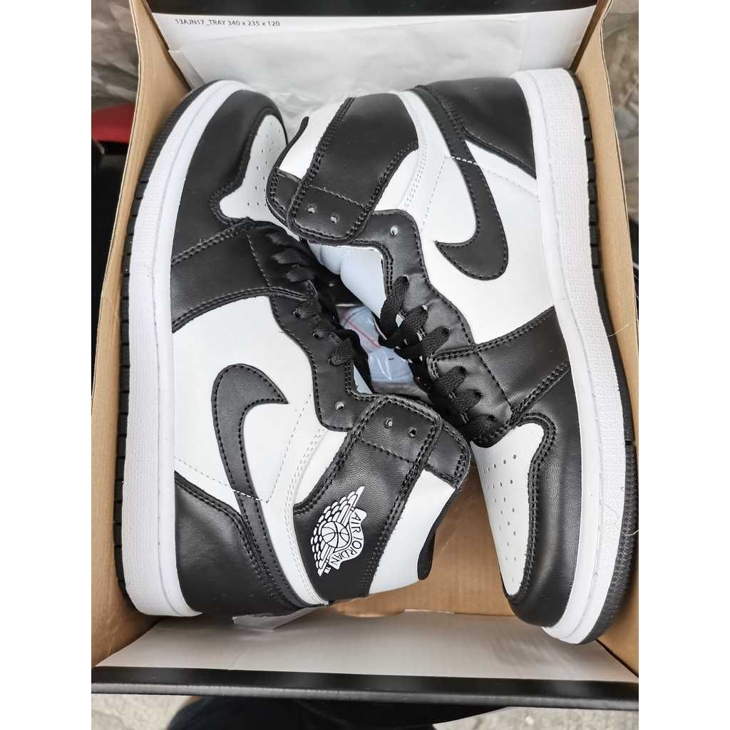 Jordan 1 High "Black and white" Panda / Produs NOU / Premium