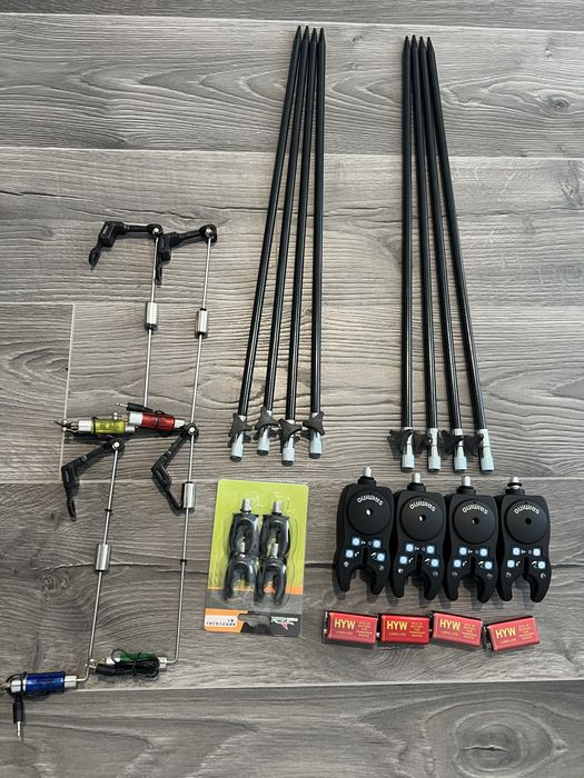 Set 4 senzori SAIMINO + 4 Swingeri + 8 tije + 4 baterii + 4 Capete