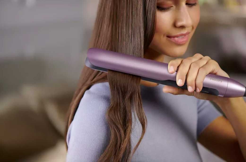 Преса за коса Philips BHS530/00, йонизация, 12 степени