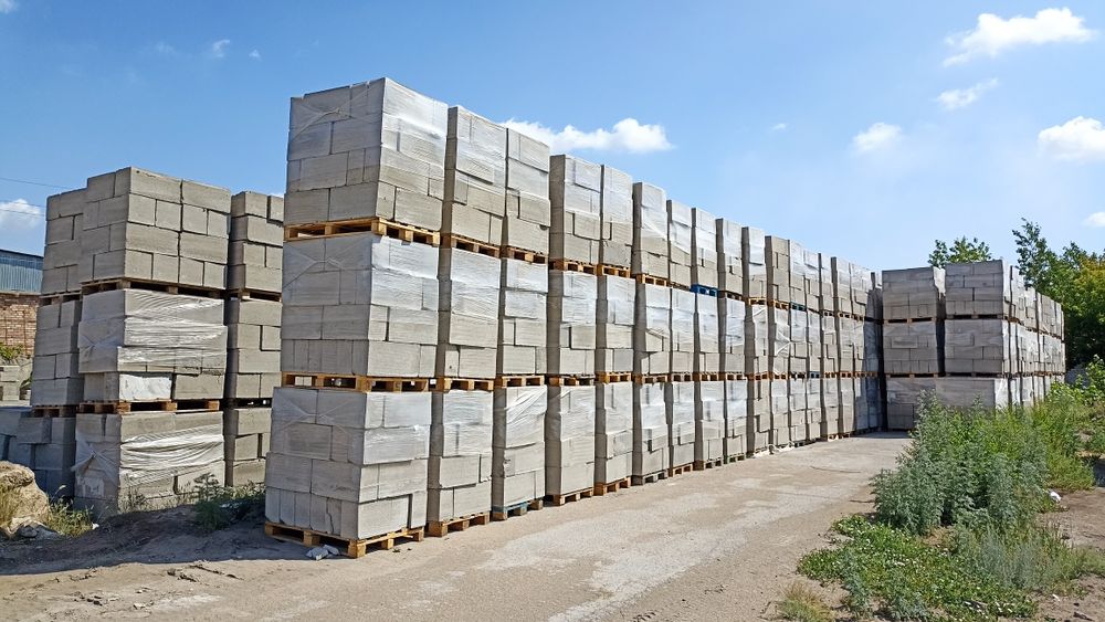 газоблок 10*30*60 новый г. Павлодар