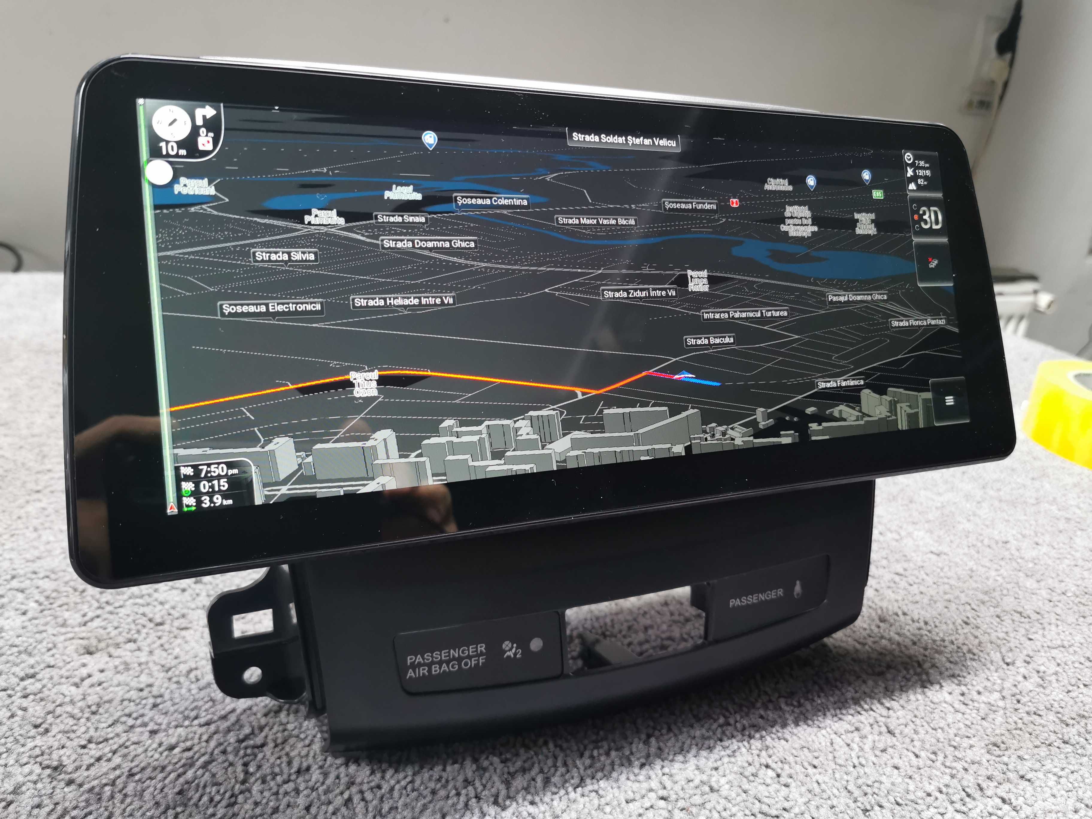 Navigatie Android Mitsubishi Outlander 2006-2012 octacore 12,3 inch