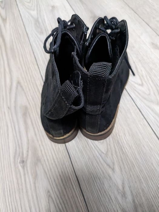 Vand pantofi catifea negrii nr 38