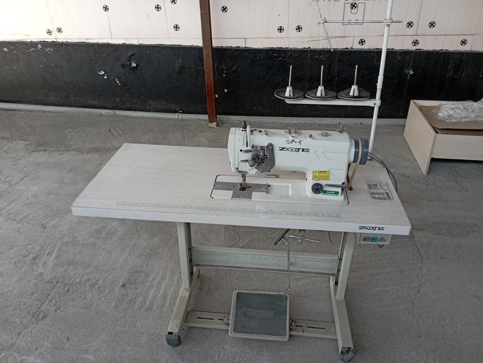 Двухигольная швейная машина ZOJE 8450A