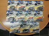 Метални колички Mattel Fast & Furious в мащаб 1:50