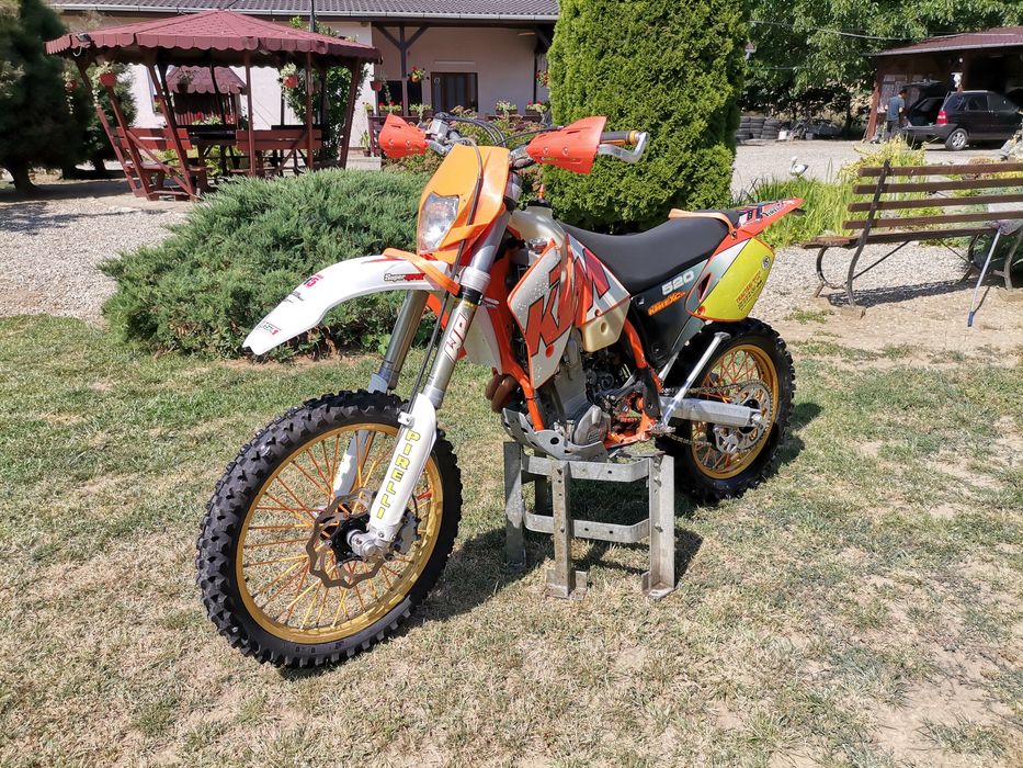 Ktm Exc 520 4T an 2001 Enduro Acte Italia multe Accesorii