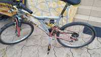 Bicicleta xc 24, full suspension, import Germania
