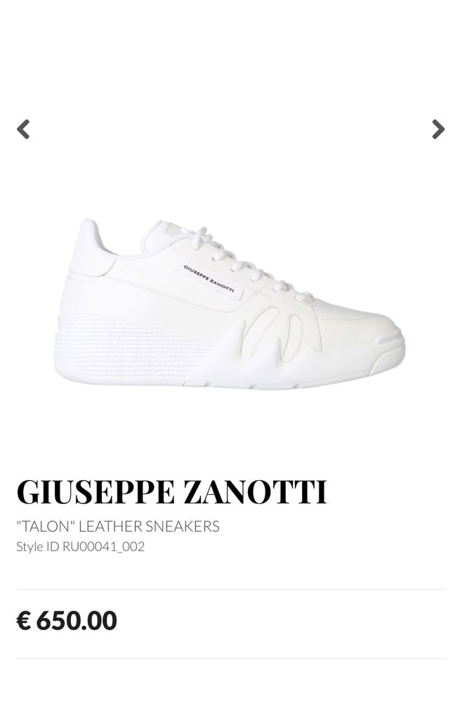 Adidasi Giuseppe Zanotti