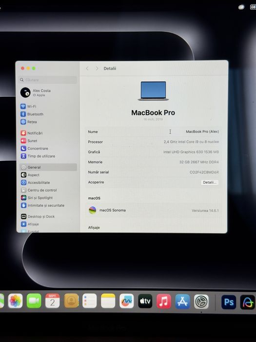 Mac Book Pro 16” 2019