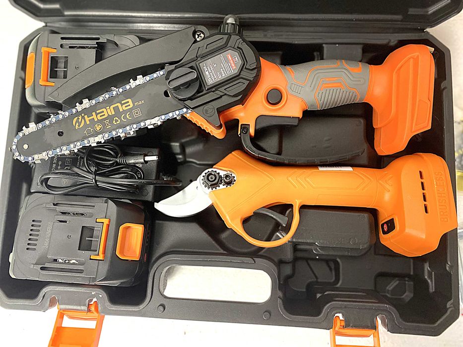 Foarfeca + Drujba Electrica - Set Complet!