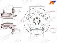 Ступичный узел Toyota Vista ardeo