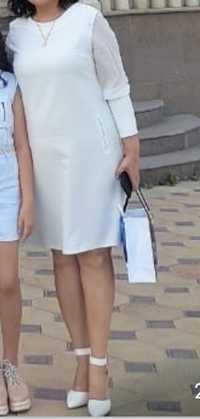 Продам турецкое белое платье за 19000