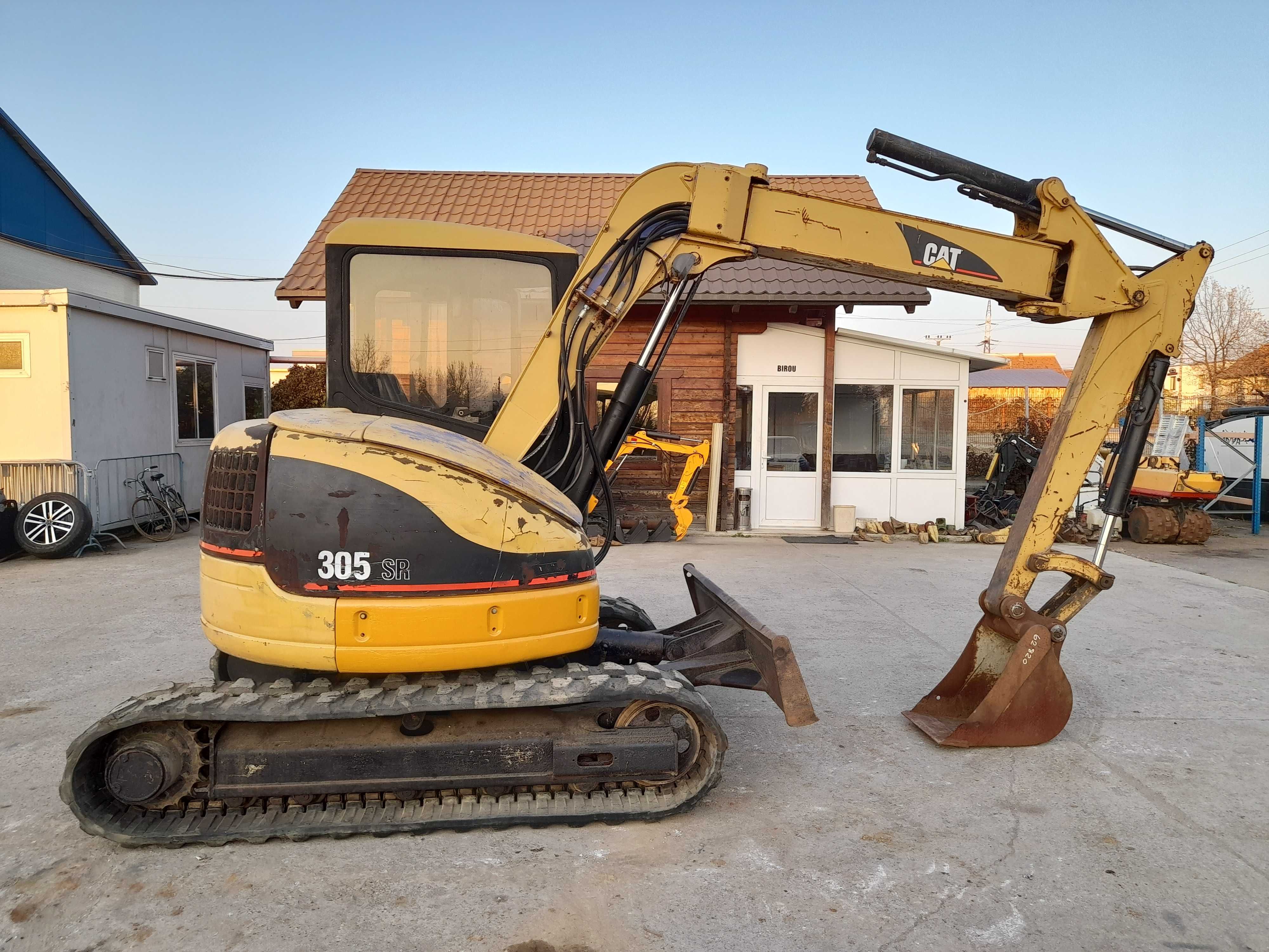 Miniexcavator Caterpillar 305 SR ,  2005