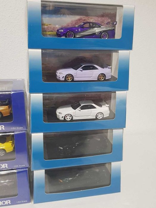 1:64 Street Weapon, Fuji,Zoom, Tarmac, JDM, Mercedes S Classe W140,