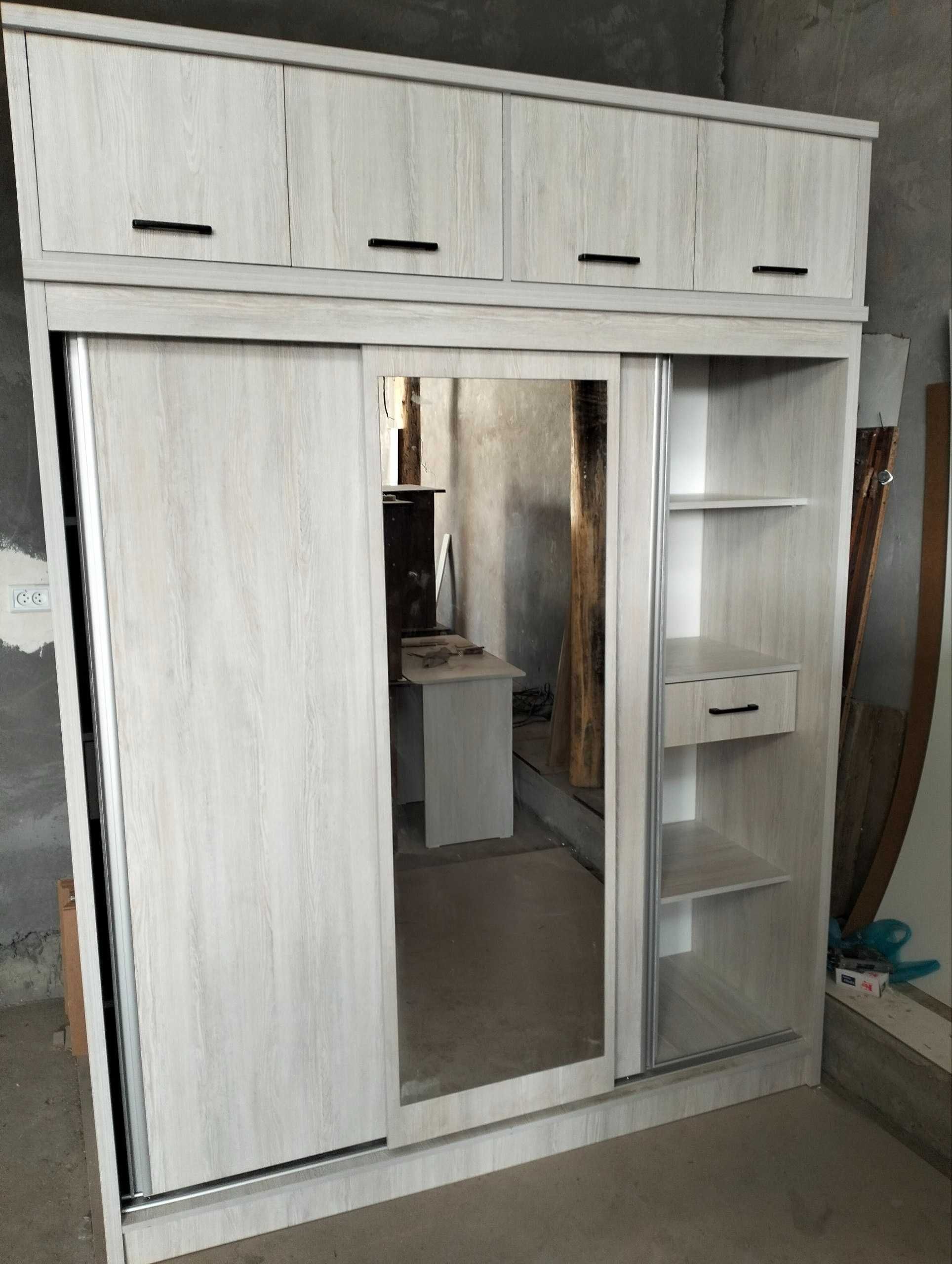 Шкаф купе шкафы  от цеха(240×180×57]