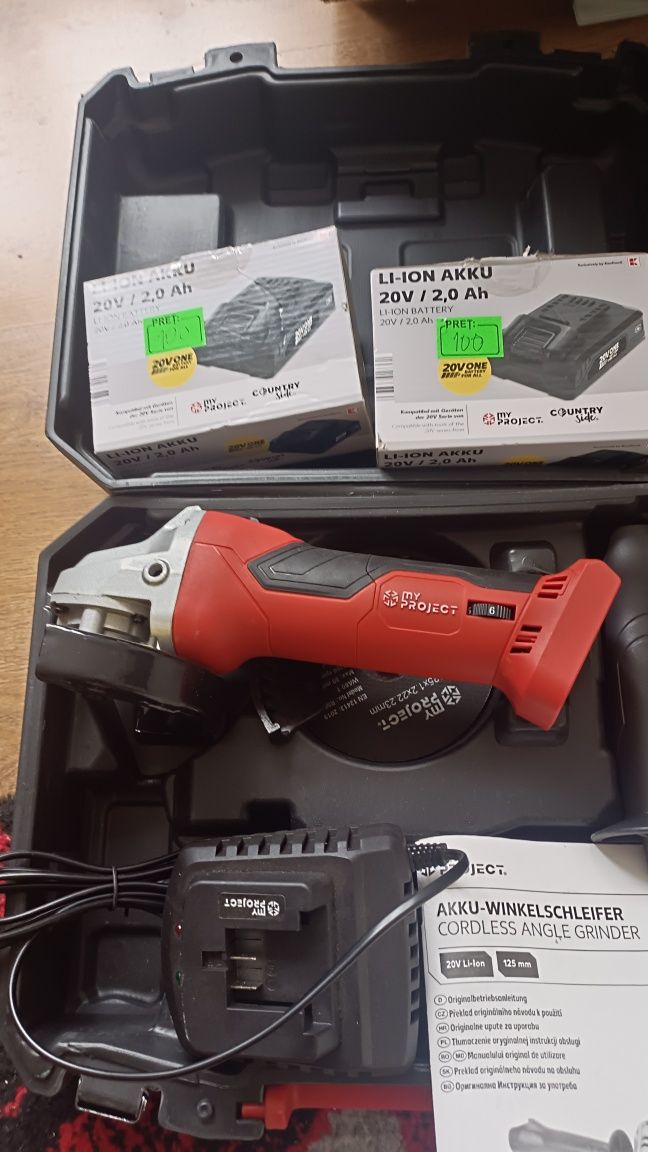 Flex My proiect + 2acumulatori+încărcător +apărători miner preț fix