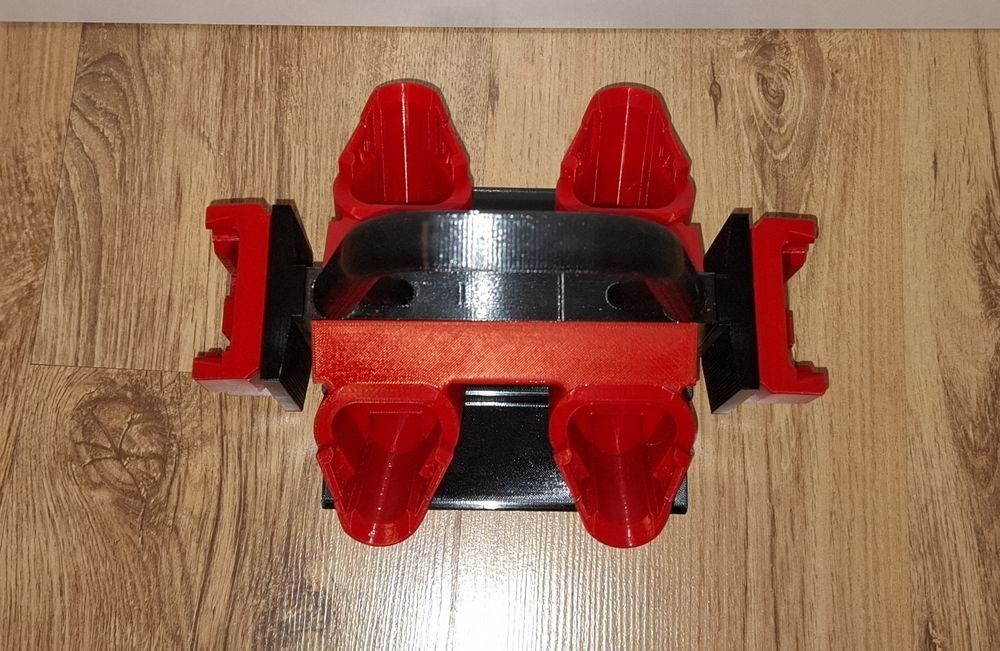 Suport acumulatori milwaukee m12 / m18 Geanta transport