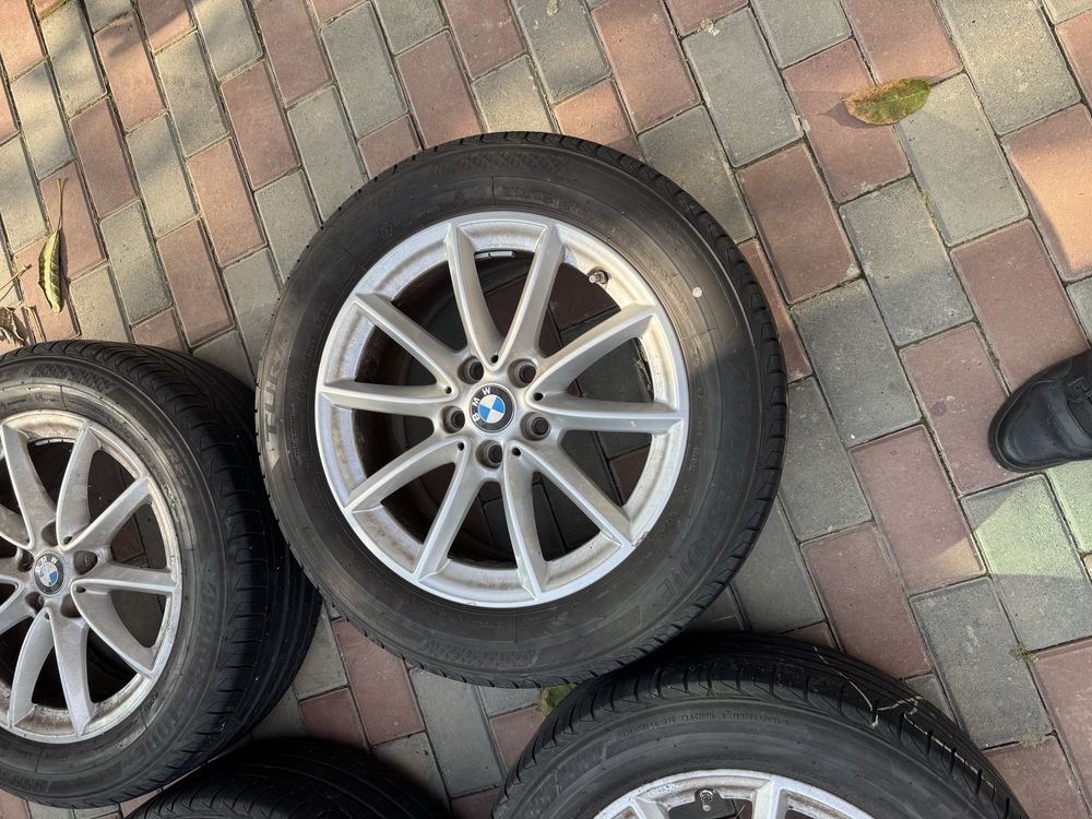 Jante BMW 5x120 , anvelope 225 55 17 , Brigistone