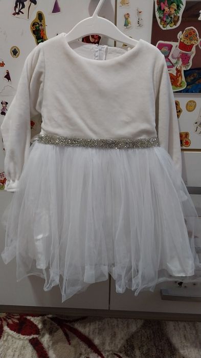 Rochita bradut, fulg de nea,zana florilor, serbare, mos craciun