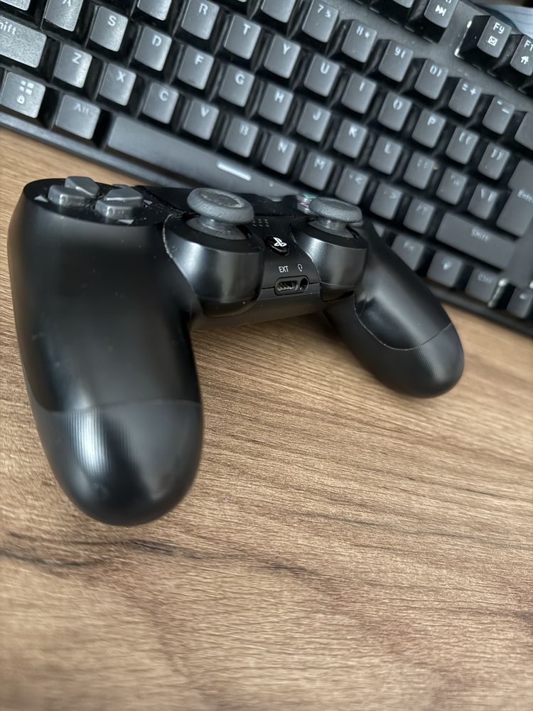 Controller Wireless SONY PlayStation DualShock 4 V2, Jet Black