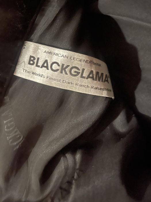 Шуба норковая blackglama