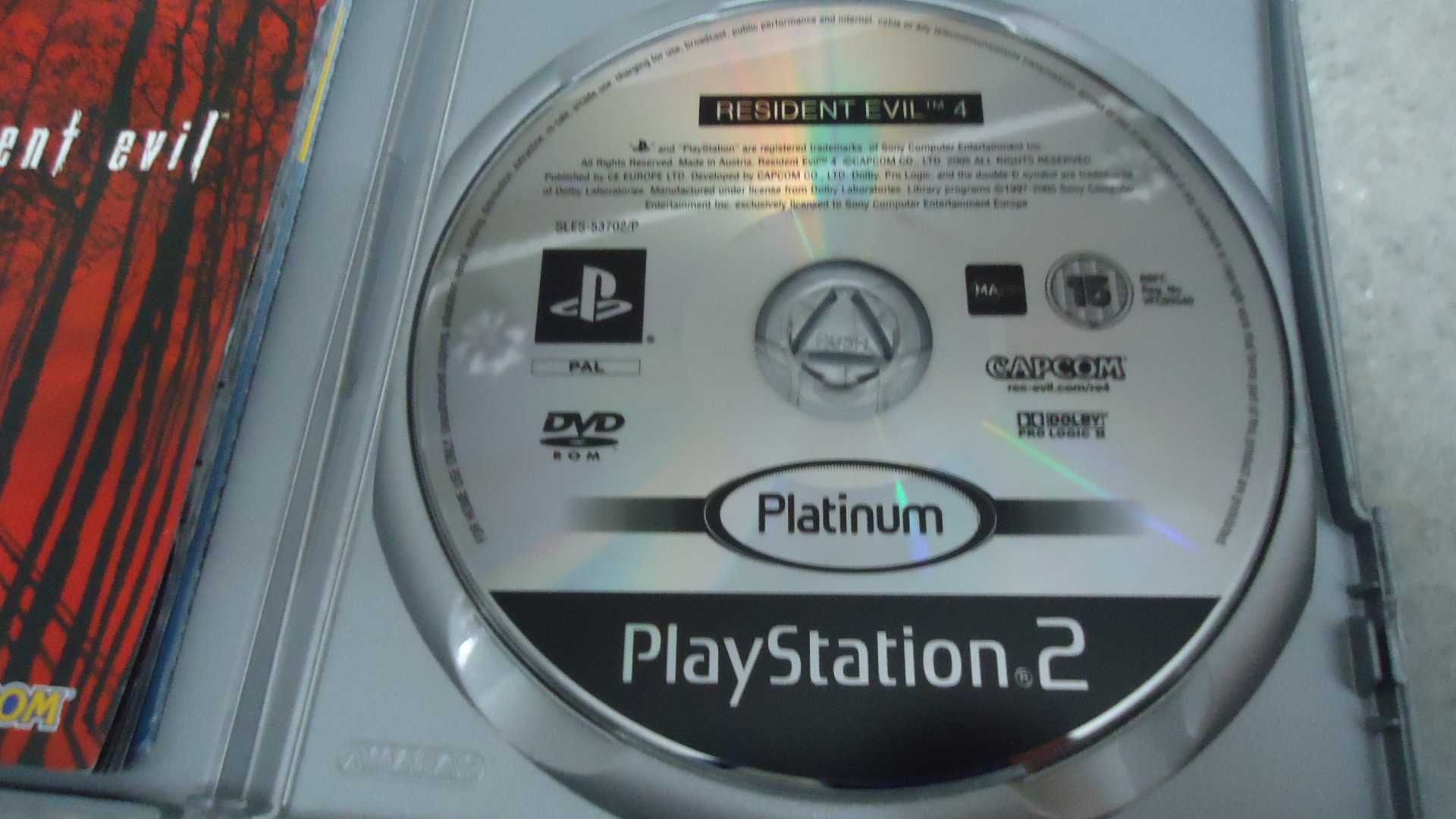 Resident Evil 4 Platinum Edition PAL PS2