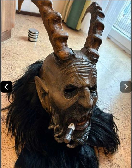 Крампус маска автентична