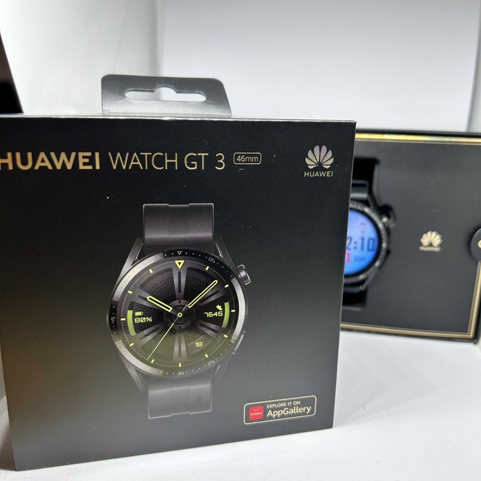 Smartwatch Huawei Watch GT3, 46mm, Active Edition, negru