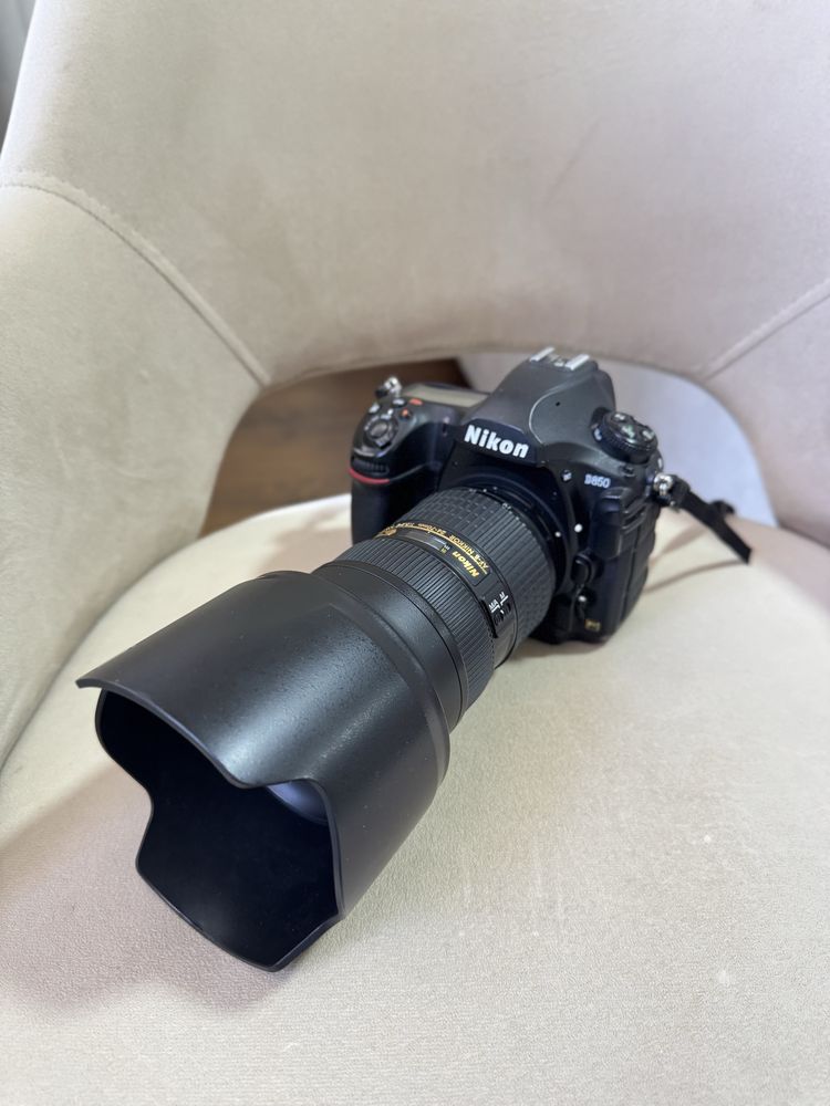Продается  Nikon D850 с обьективом AF-s Nikkor 24-70 2.8 ED