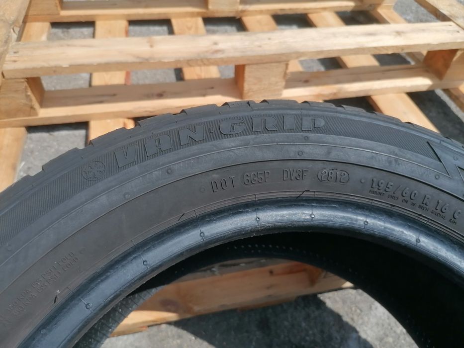 195/60/16 С Семперит ДОТ 2012 г -  САМО 1 брой гума