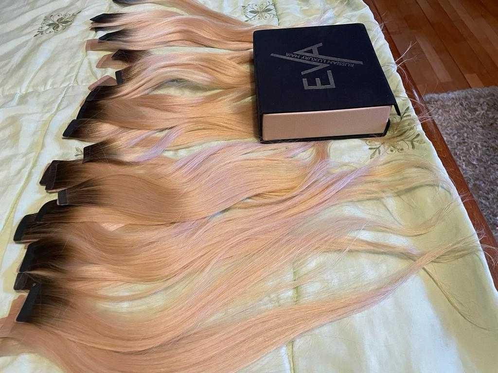 Extensii par Tape In- Gama Russian Hair Ombre