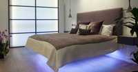 Лофт кровать с подсветкой