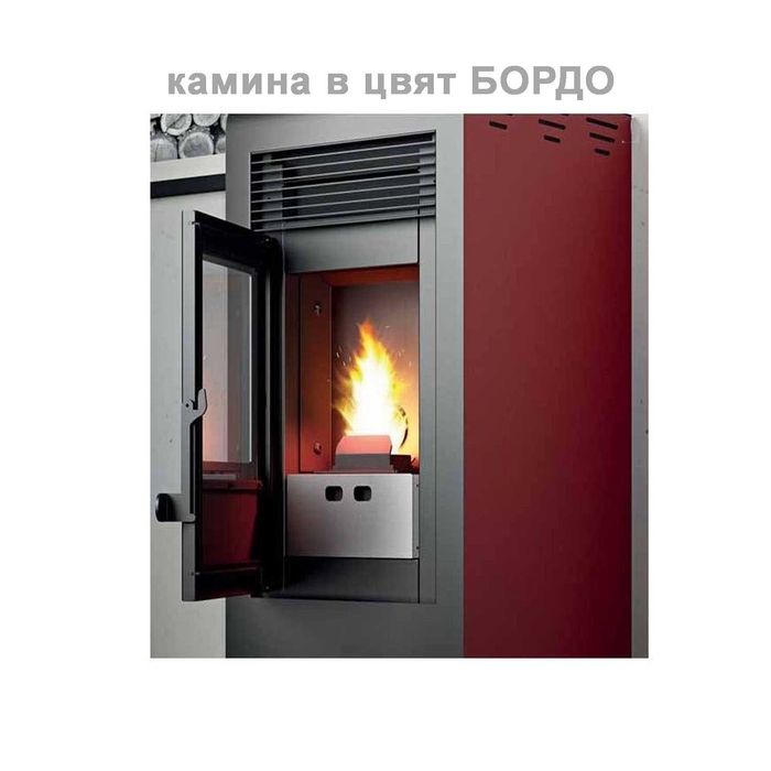 Италианска Камина на Пелети, качествена - почти нова, на изгодна цена