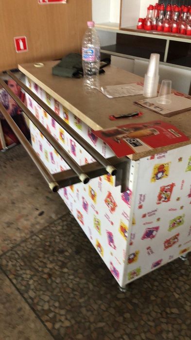 Газова професионална печка с 6 котлона и Бен Мари