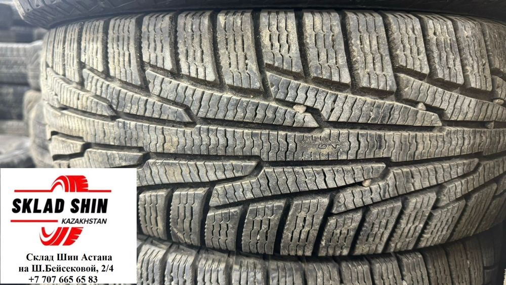Зимние (липучки, шипы) шины б/у 235/50/17 Европа и Япония