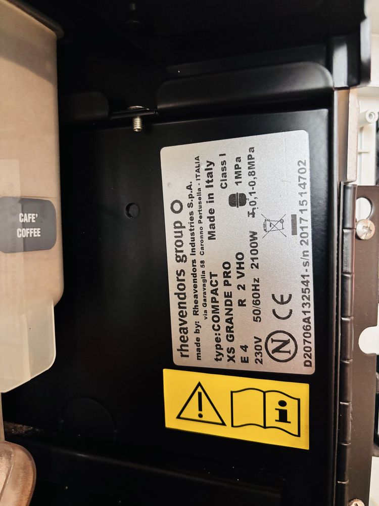 Automat de cafea Rheavendors CINO Grande XS