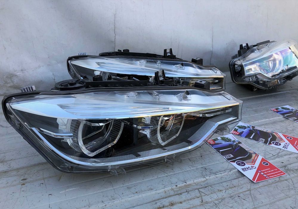 BMW F30 F31 set faruri full led far stanga dreapta complete kit airbag