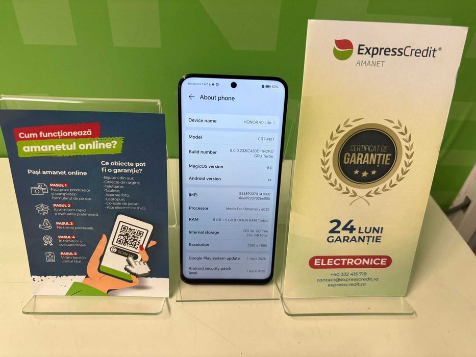 Honor 90 Lite (B.59308-Tatarasi) Garantie 2 ani 540 lei