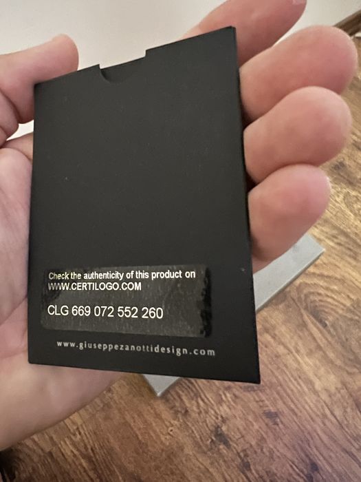 Кожени обувки  Giuseppe Zanotti