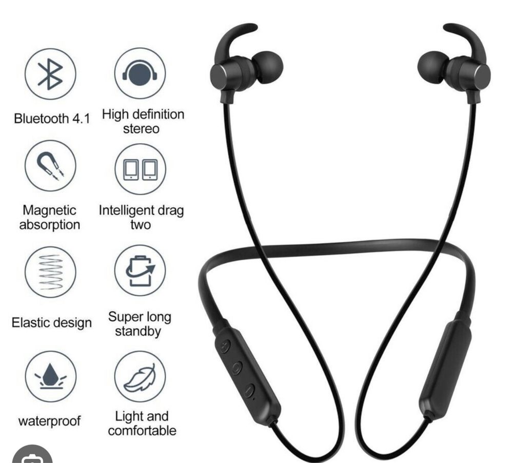 Casti sport cu wireless