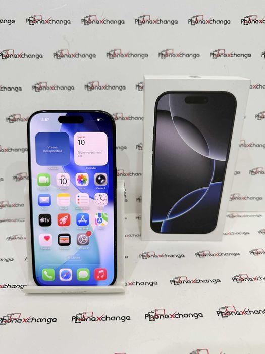 iPhone 16 Pro Black Neverlocked 512GB Impecabil