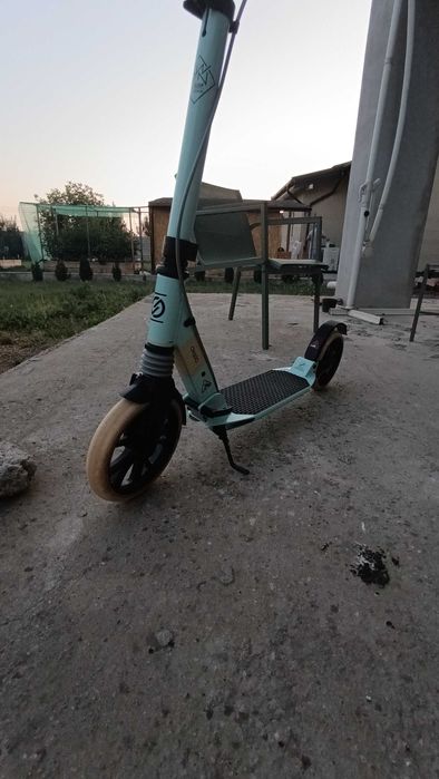 Oxelo trotinetă Town T7XL Verde Adulți