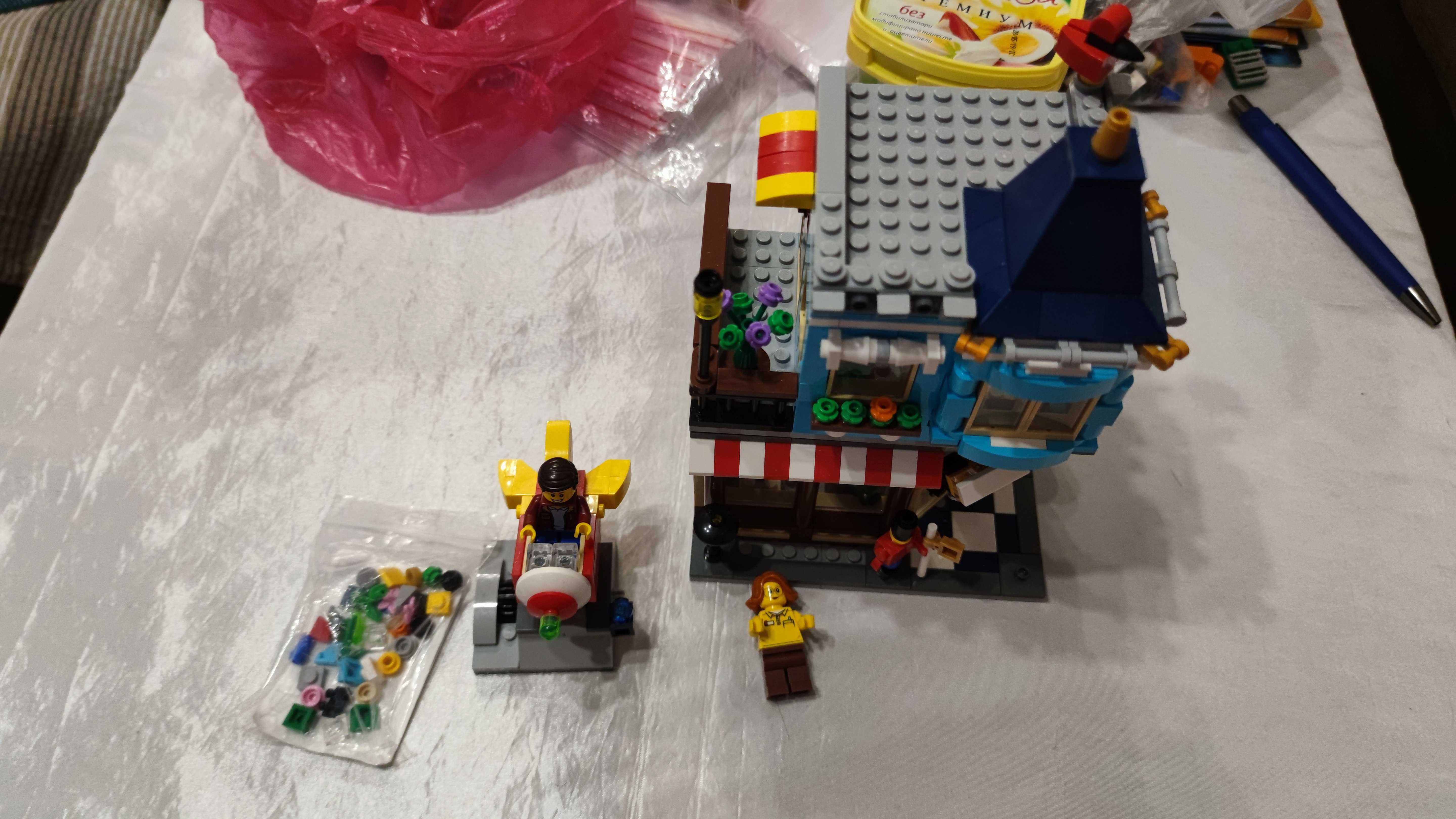Колекция Лего Криейтър къщи / Lego Creator Малки камиони, хеликоптер