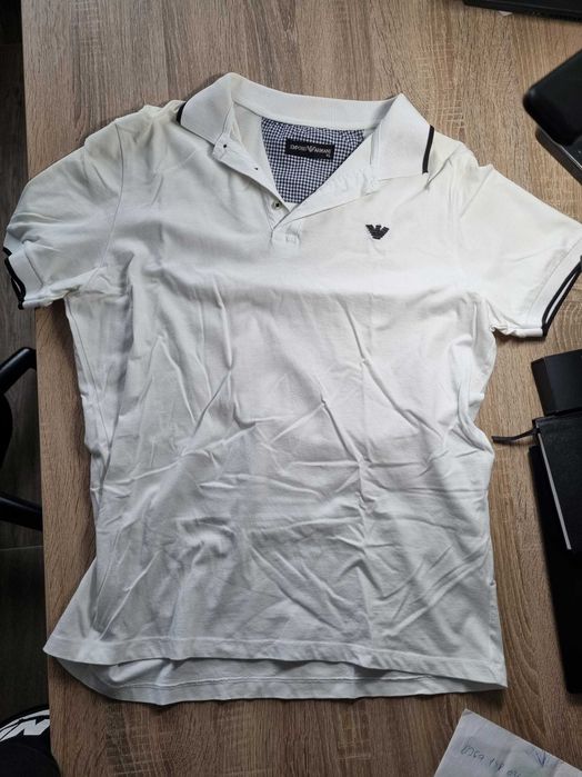 Tricou polo barbati ,Emporio Armani , marime XL