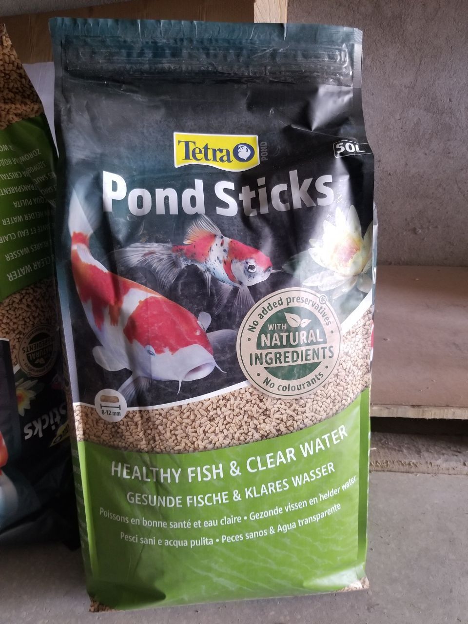 Tetra Pond sticks (корм для прудовых рыб)