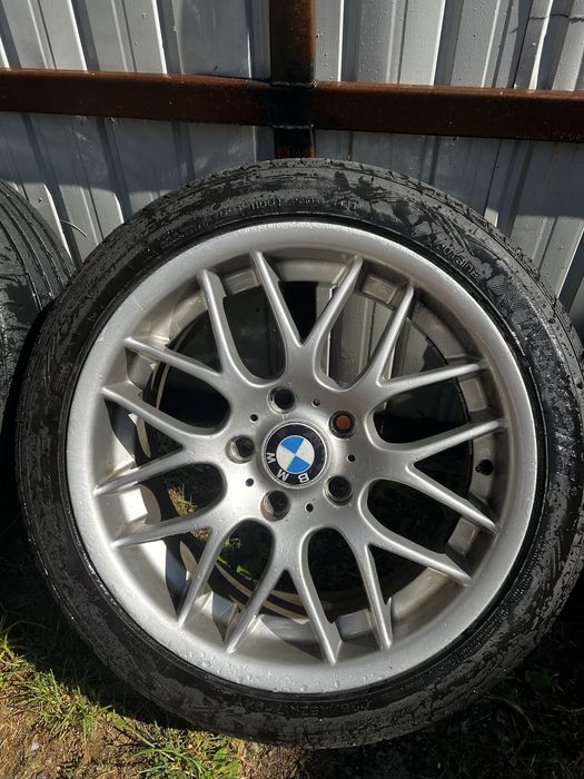 Jante bmw pe 17 inch cu cauciucuri de vara
