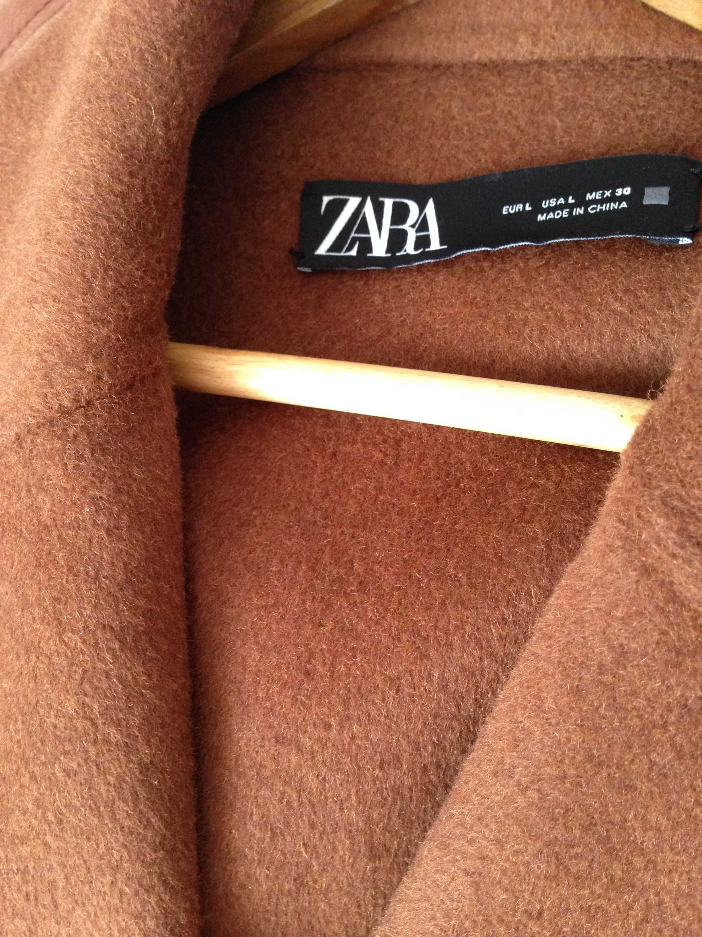 Палто ZARA вълна кашмир Палто ZARA вълна кашмир