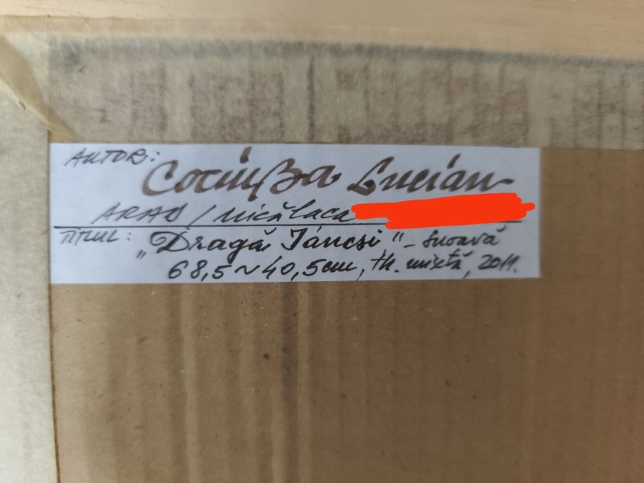 Tablou Cociuba Lucian