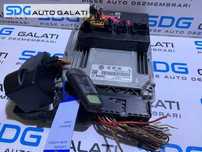 Kit Pornire ECU Calculator Motor Cip Cheie si Imobilizator VW Passat B6 2.0 TDI CBA CBAB 2005 - 2010 Cod 03L907309 0261S02070 [L2978]