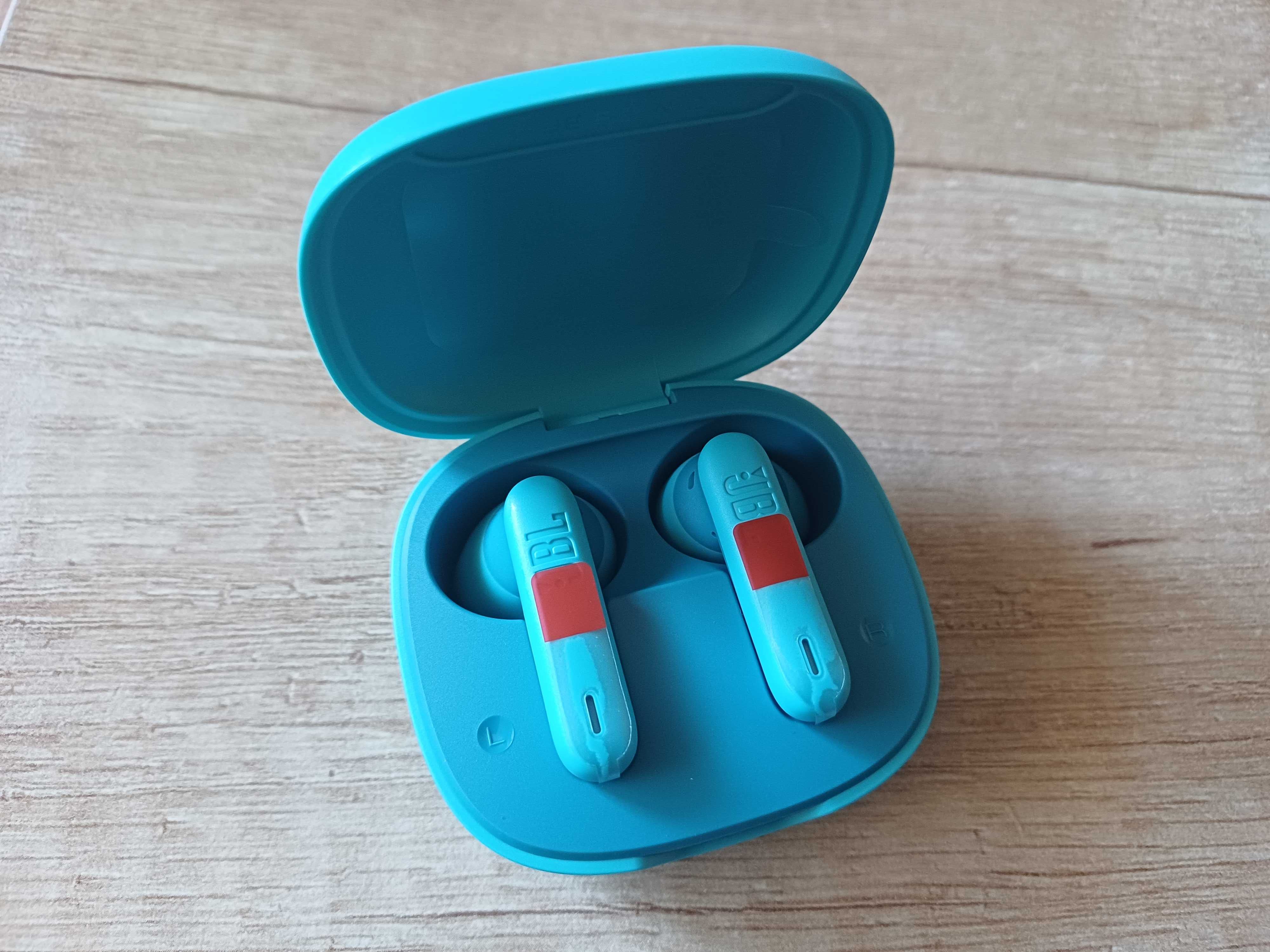 Безжични слушалки JBL - Vibe Flex 2, TWS, сини
